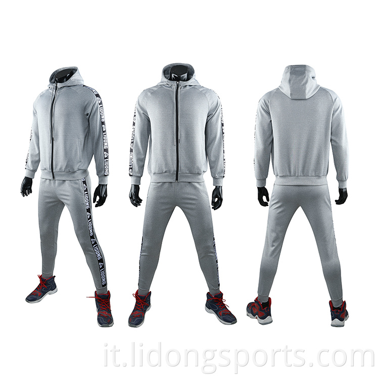 Wholesale personalizzati di alta qualità in bianco di alta qualità da uomo con cappuccio nero con cappuccio sportivo uomo con cappuccio sportivo